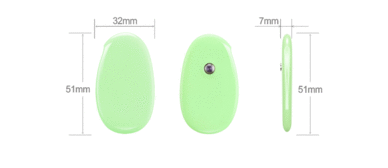 寶萊特育兒寶智能體溫計(jì) 無線體溫監(jiān)測系統(tǒng) 淺綠色